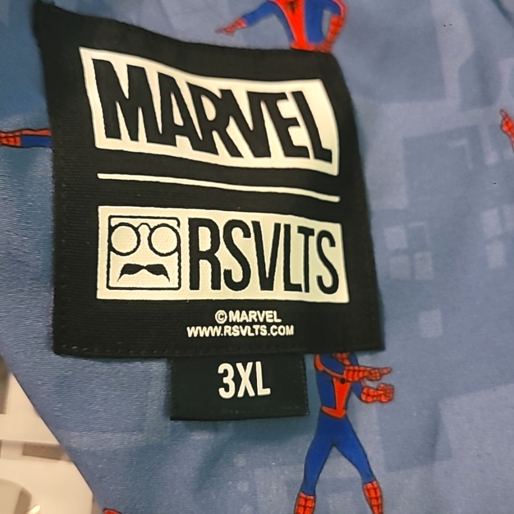Rsvlts Marvel Spiderman meme 3xl kunuflex shirt